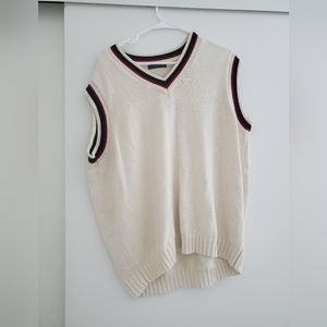 Brandy Melville oversized knit vest. Would fit it to an XL